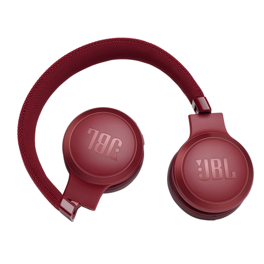 JBL LIVE 400BT - Red - Your Sound, Unplugged - Detailshot 2
